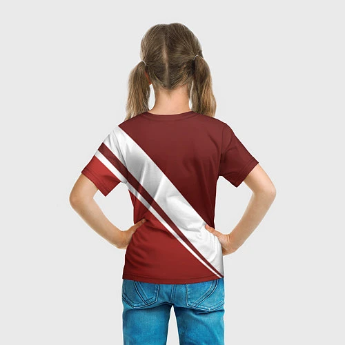Детская футболка Roberto Firmino / 3D-принт – фото 6