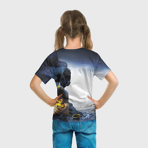 Детская футболка Death Stranding: Exclusive / 3D-принт – фото 6