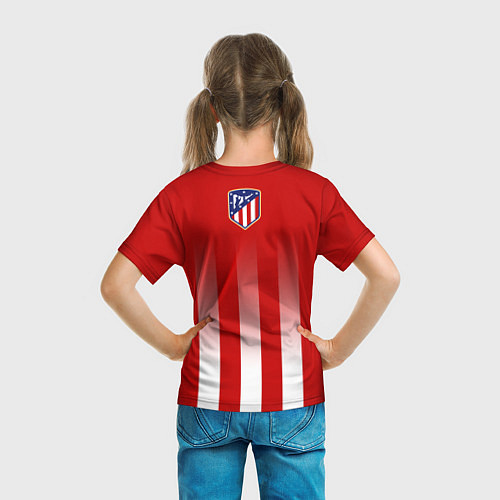 Детская футболка ФК Атлетико Мадрид / 3D-принт – фото 6