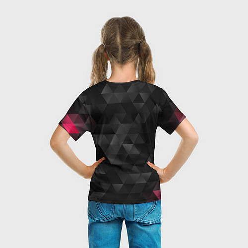 Детская футболка BMW M: Polygon / 3D-принт – фото 6