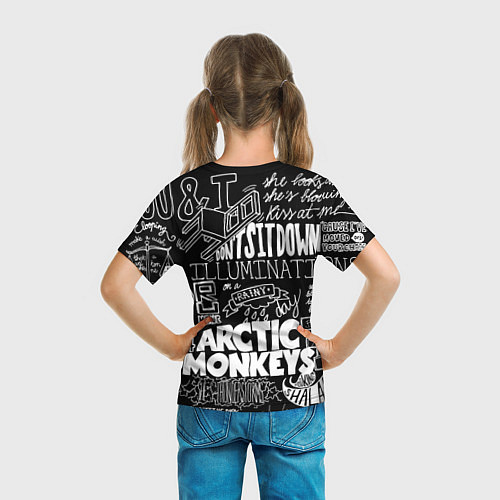 Детская футболка Arctic Monkeys: I'm in a Vest / 3D-принт – фото 6