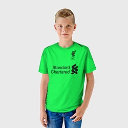 Футболка детская Liverpool: Alisson GK 18-19, цвет: 3D-принт — фото 2