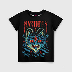 Футболка детская Mastodon: Demonic Cat, цвет: 3D-принт