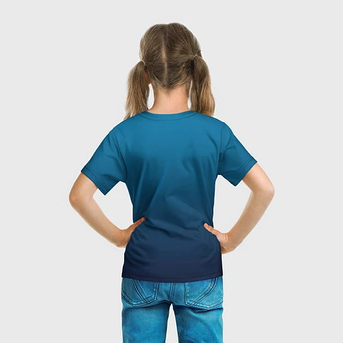 Детская футболка Marshmello: Glitch Effect / 3D-принт – фото 6