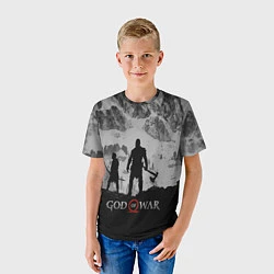 Футболка детская God of War: Grey Day, цвет: 3D-принт — фото 2