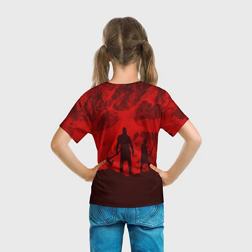 Детская футболка God of War: Blood Day / 3D-принт – фото 6