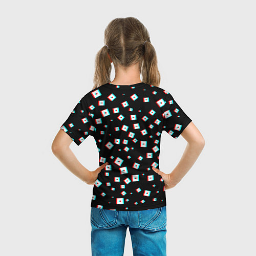 Детская футболка Roblox Glitch / 3D-принт – фото 6