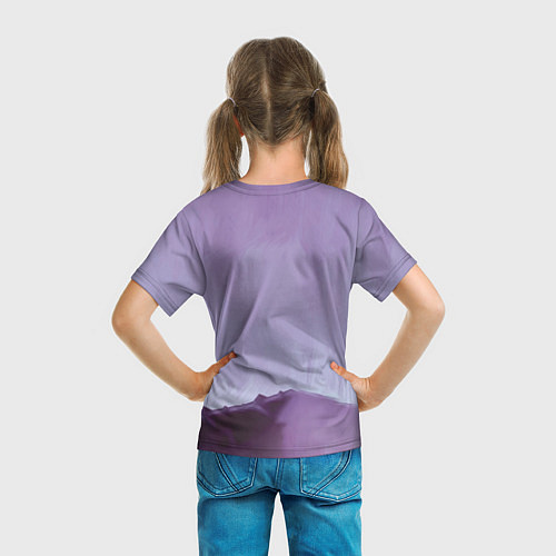 Детская футболка Billie Eilish: Heart You / 3D-принт – фото 6