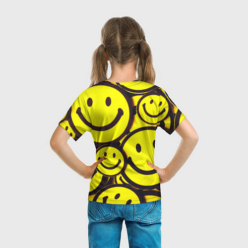 Детская футболка Billie Eilish: Bury a Friend / 3D-принт – фото 6