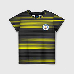 Футболка детская Manchester City - Pre Match Top 2022, цвет: 3D-принт