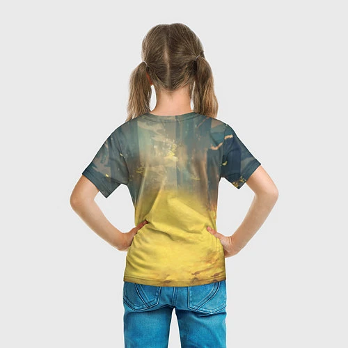 Детская футболка Фриск и Азриэль / 3D-принт – фото 6