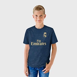 Футболка детская Sergio Ramos away 19-20, цвет: 3D-принт — фото 2