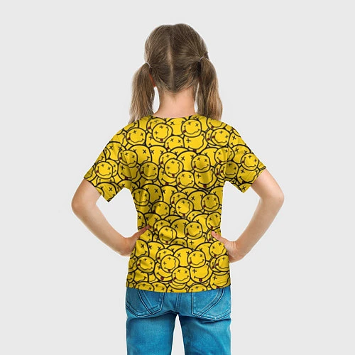 Детская футболка NIRVANA / 3D-принт – фото 6
