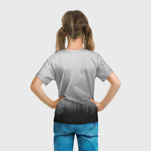 Детская футболка Death Stranding Лес / 3D-принт – фото 6