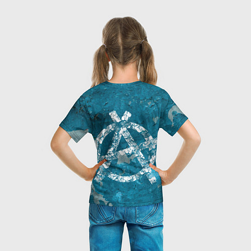 Детская футболка Король и Шут Анархия спина / 3D-принт – фото 6