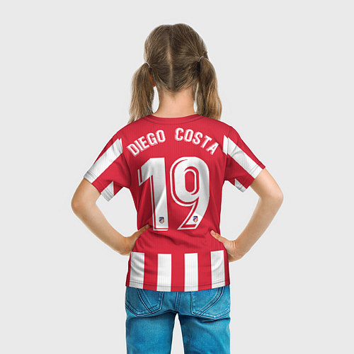 Детская футболка Diegi Costa home 19-20 / 3D-принт – фото 6