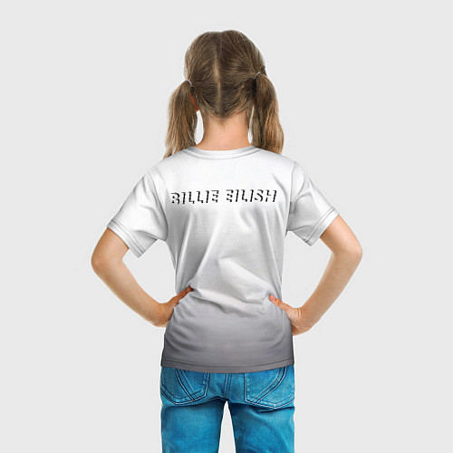 Детская футболка Слезы Билли Айлиш / 3D-принт – фото 6