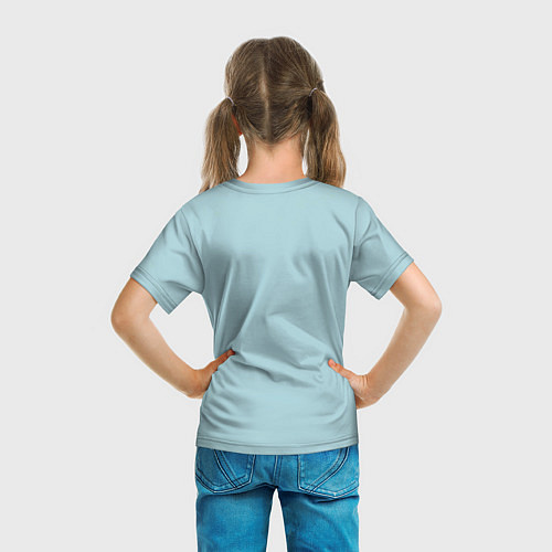 Детская футболка Billie Eilish: Bad Guy / 3D-принт – фото 6