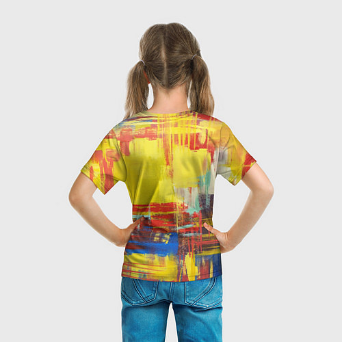 Детская футболка Billie Eilish: Art / 3D-принт – фото 6