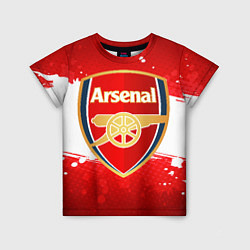 Футболка детская Arsenal, цвет: 3D-принт