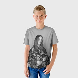 Футболка детская Billie Eilish, цвет: 3D-принт — фото 2