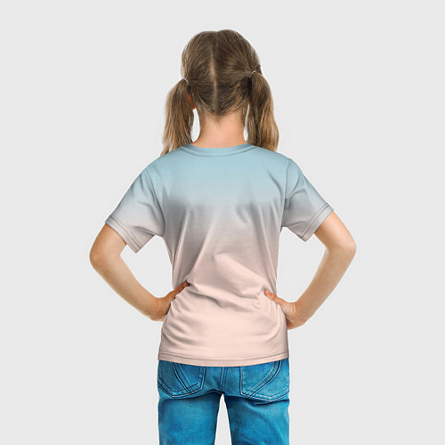 Детская футболка Билли Айлиш / 3D-принт – фото 6