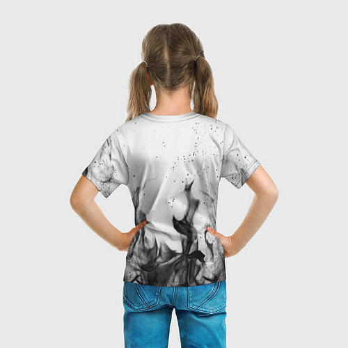 Детская футболка LINDEMANN: Black Fire / 3D-принт – фото 6