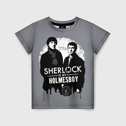 Футболка детская Sherlock Holmesboy, цвет: 3D-принт