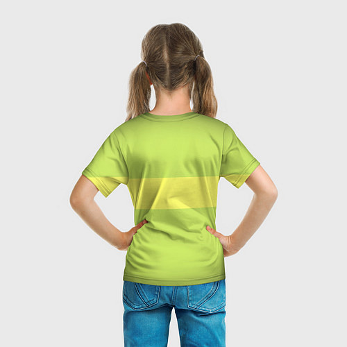 Детская футболка UNDERTALE CHARA / 3D-принт – фото 6