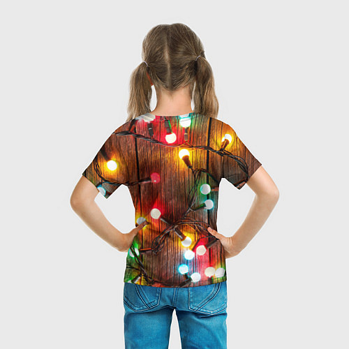 Детская футболка BRAWL STARS НОВОГОДНИЙ / 3D-принт – фото 6