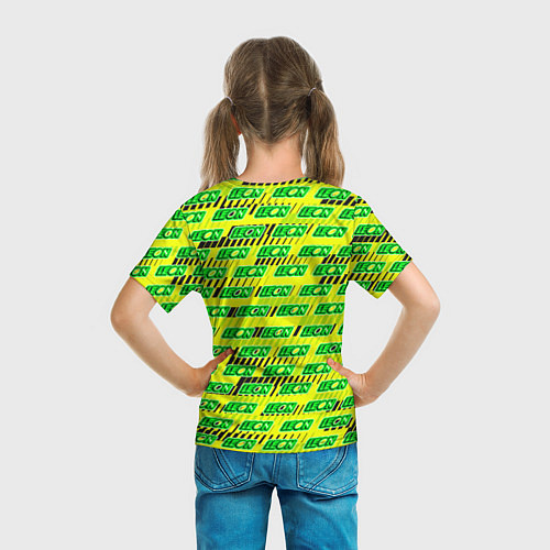 Детская футболка Brawl Stars leon / 3D-принт – фото 6