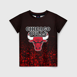 Футболка детская CHICAGO BULLS, цвет: 3D-принт