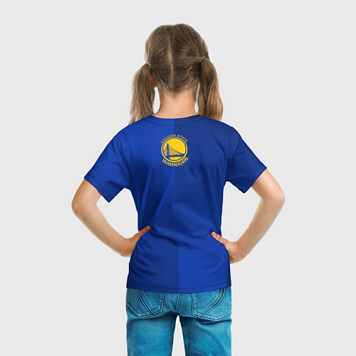 Детская футболка GOLDEN STATE WARRIORS / 3D-принт – фото 6