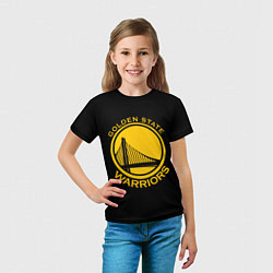 Футболка детская GOLDEN STATE WARRIORS, цвет: 3D-принт — фото 2