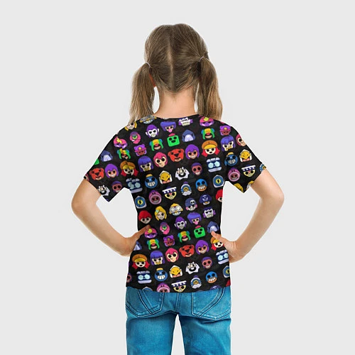 Детская футболка BRAWL STARS / 3D-принт – фото 6