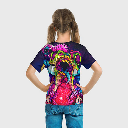 Детская футболка CS GO hyper beast IMBA / 3D-принт – фото 6