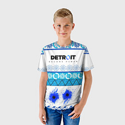 Футболка детская DETROIT: НОВОГОДНИЙ, цвет: 3D-принт — фото 2