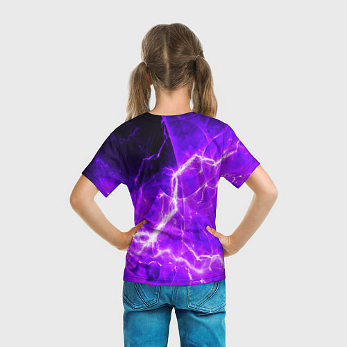 Детская футболка BRAWL STARS CROW / 3D-принт – фото 6