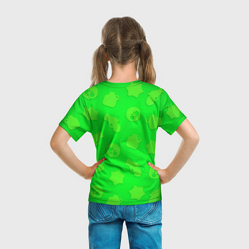 Детская футболка BRAWL STARS LEON / 3D-принт – фото 6