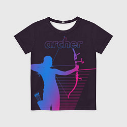 Футболка детская Archer, цвет: 3D-принт