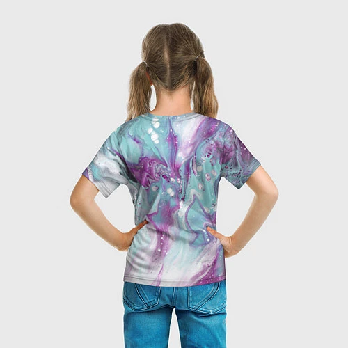 Детская футболка Дьяволица / 3D-принт – фото 6