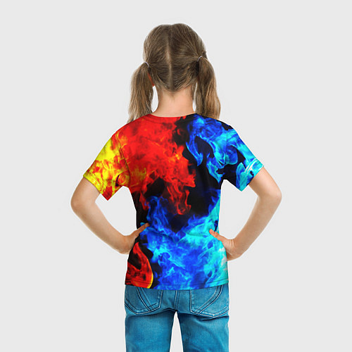 Детская футболка Brawl Stars Poko / 3D-принт – фото 6