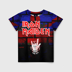 Футболка детская Iron Maiden, цвет: 3D-принт