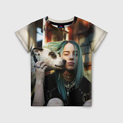 Футболка детская BILLIE EILISH, цвет: 3D-принт