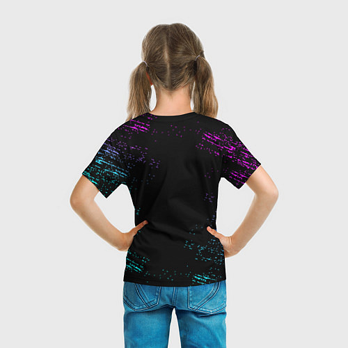 Детская футболка Brawl Stars SALLY LEON / 3D-принт – фото 6