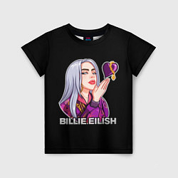 Футболка детская BILLIE EILISH, цвет: 3D-принт