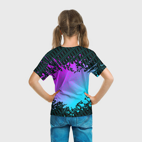 Детская футболка BRAWL STARS ОБОРОТЕНЬ LEON / 3D-принт – фото 6