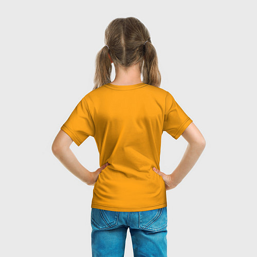 Детская футболка Доберман векторный / 3D-принт – фото 6