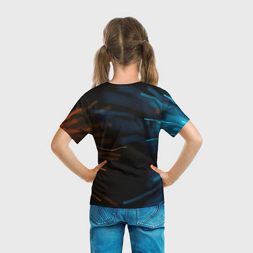 Детская футболка Awake unafraid / 3D-принт – фото 6