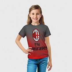 Футболка детская Milan, цвет: 3D-принт — фото 2